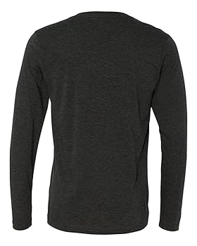 トップス 25SSUNEVENNESS LS T-SHIRT(HEATHER BLACK) Bella Canvas Unisex Jersey Long-Sleeve V-Neck T-Shirt (3425