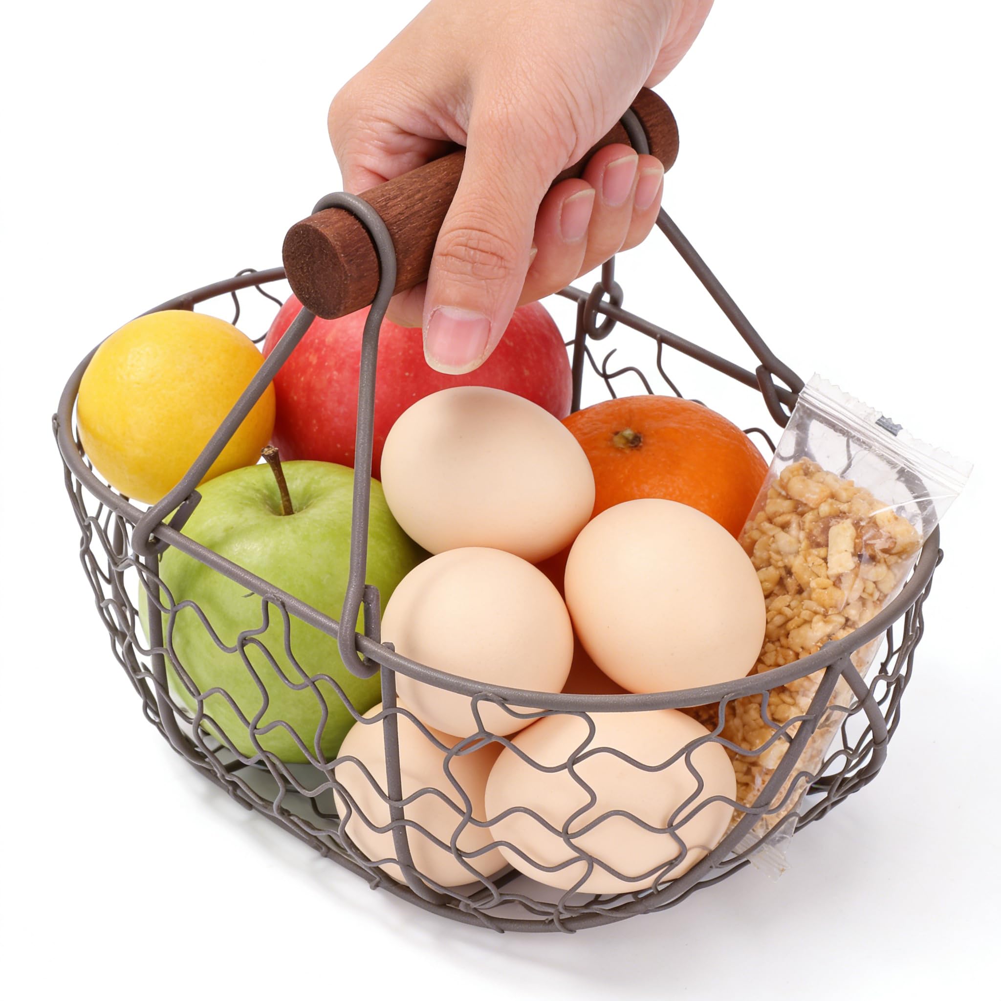 Panier à légumes ventilé avec poignée ergonomique pratique