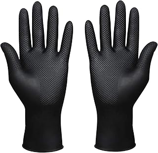 Hair Dye Gloves, Reusable Rubber Gloves, Professional Hair Coloring Acce...