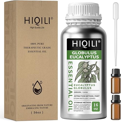 Miniatura 737 de HIQILI Aceite esencial de albahaca de 1 fl oz, 100% puro sin diluir para la piel, difusor, 1.0 fl oz