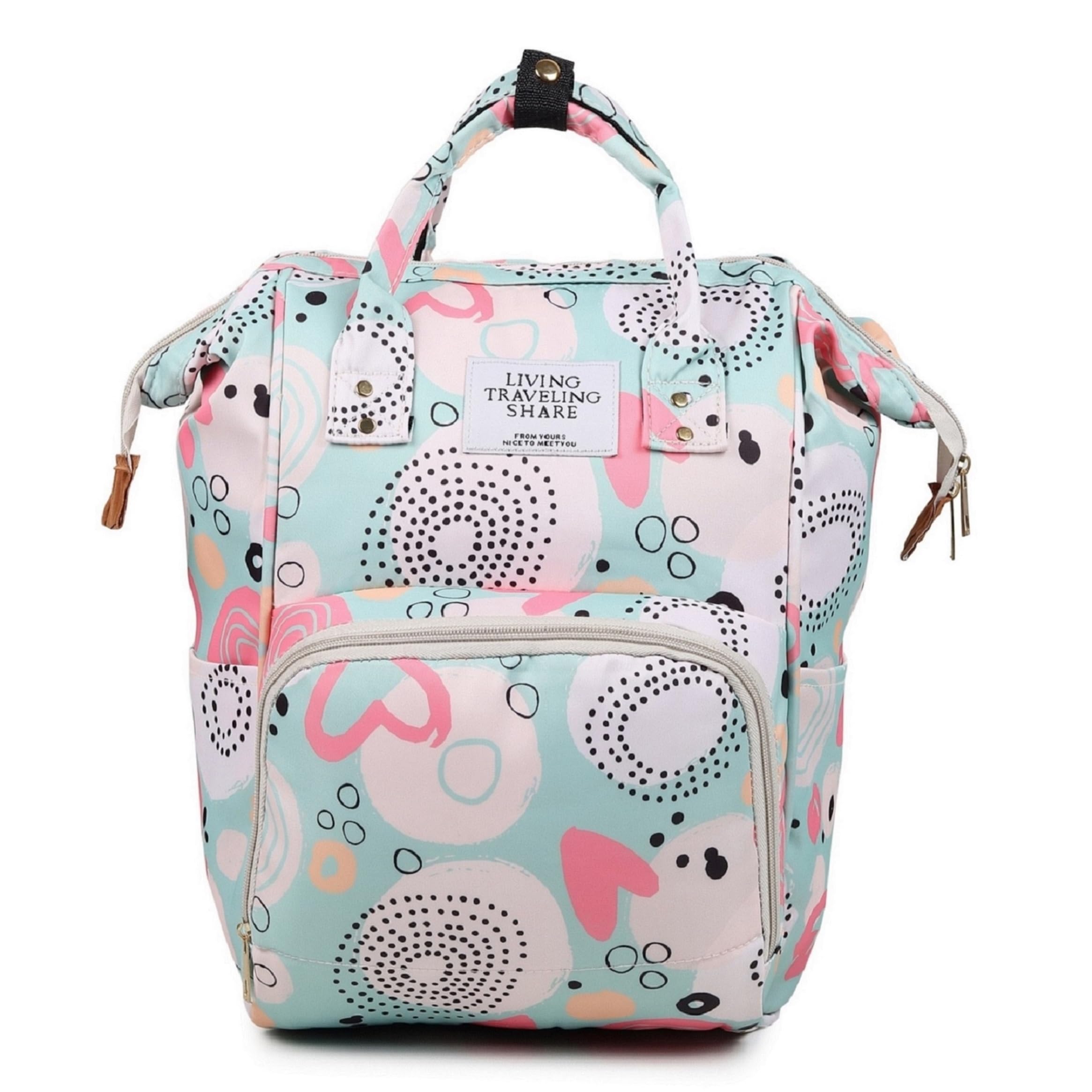 AKR Baby Diaper Bag Backpack for Mothers | Multi Pocket Maternity Travel Organizer with Bottle Holders-picture-26