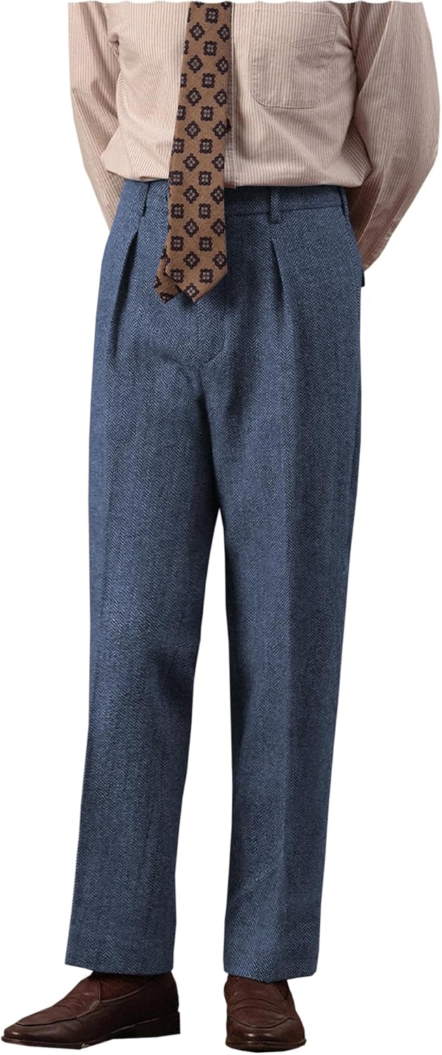 パンツ emiriawiz Classical tweed tuck pants 71-Kvh-XMJL._AC_SL1500_.jpg