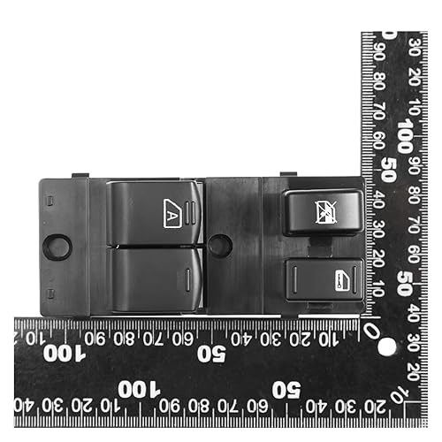 Miniatura 5 de NOTRYA 2 Ventanas Izquierdo Drive Master Interruptor de elevalunas eléctrico, para 2008-2013 para Nissan Altima Coupe 2005-2007 Frontier 25401-EA002