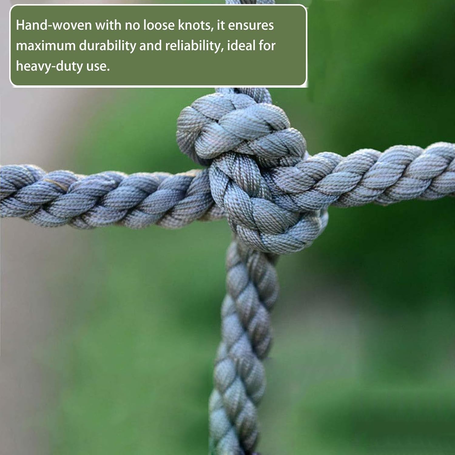 Child Safety Net for Playground & Climbing - Multi-Purpose Protective Netting for Indoor/Outdoor Use, 100x500cm, 6mm Rope Ladder - Durable & Secure Play Solution