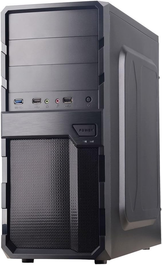 CoolBox CAJCOOF200SF - ATX F200 Box, USB 3.0, Black