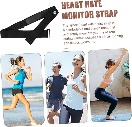 Miniatura 9 de NOLITOY Monitor de frecuencia cardíaca Correa de pecho Correa de pecho Correa de monitor de frecuencia cardíaca Cinturón Monitor de frecuencia