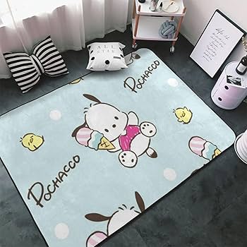ポコスカ　モコモコ　ラグ　フロアマット ラグ マット 絨毯 約185×185cm 正方形 洗える ウォッシャブル 撥