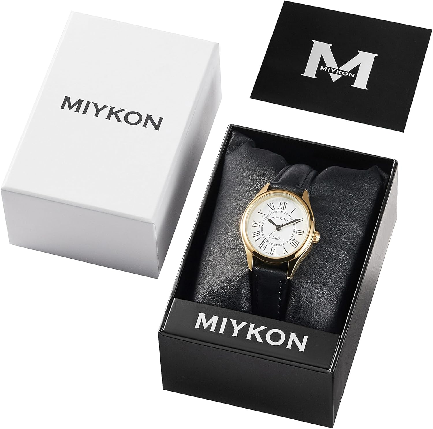 Miykon Minimalist Vintage Watches for Women – Small Dainty Cute Ladies Analog Watch with Genuine Leather Strap – Japanese Quartz, Waterproof to 100ft - Image 6