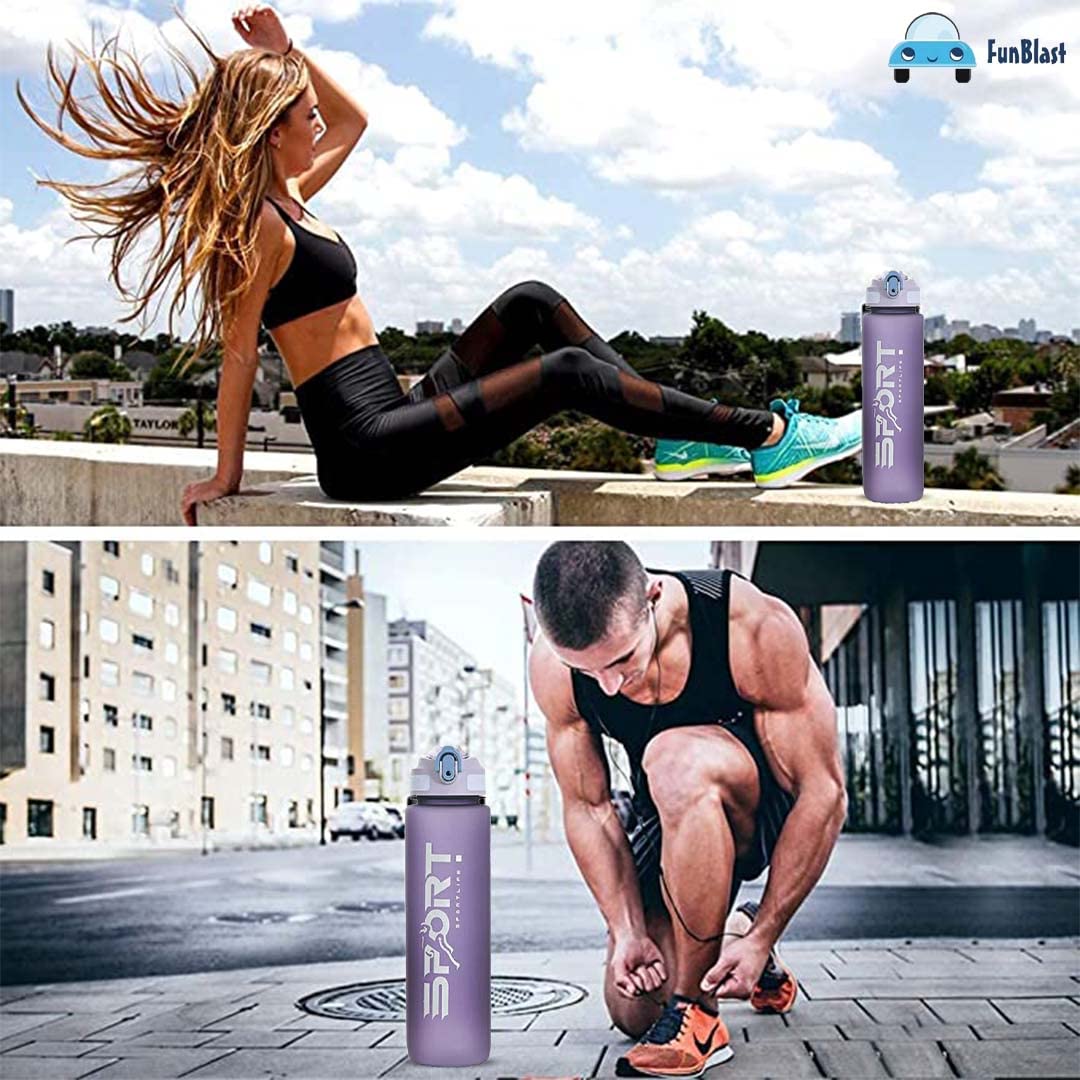 FunBlast Unbreakable Water Bottle - Leakproof & BPA-Free -5