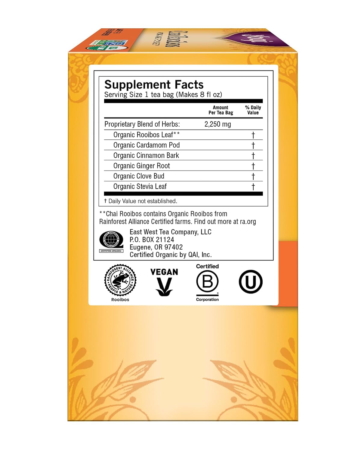 Yogi Tea, Chai Rooibos, 16 Count image 2
