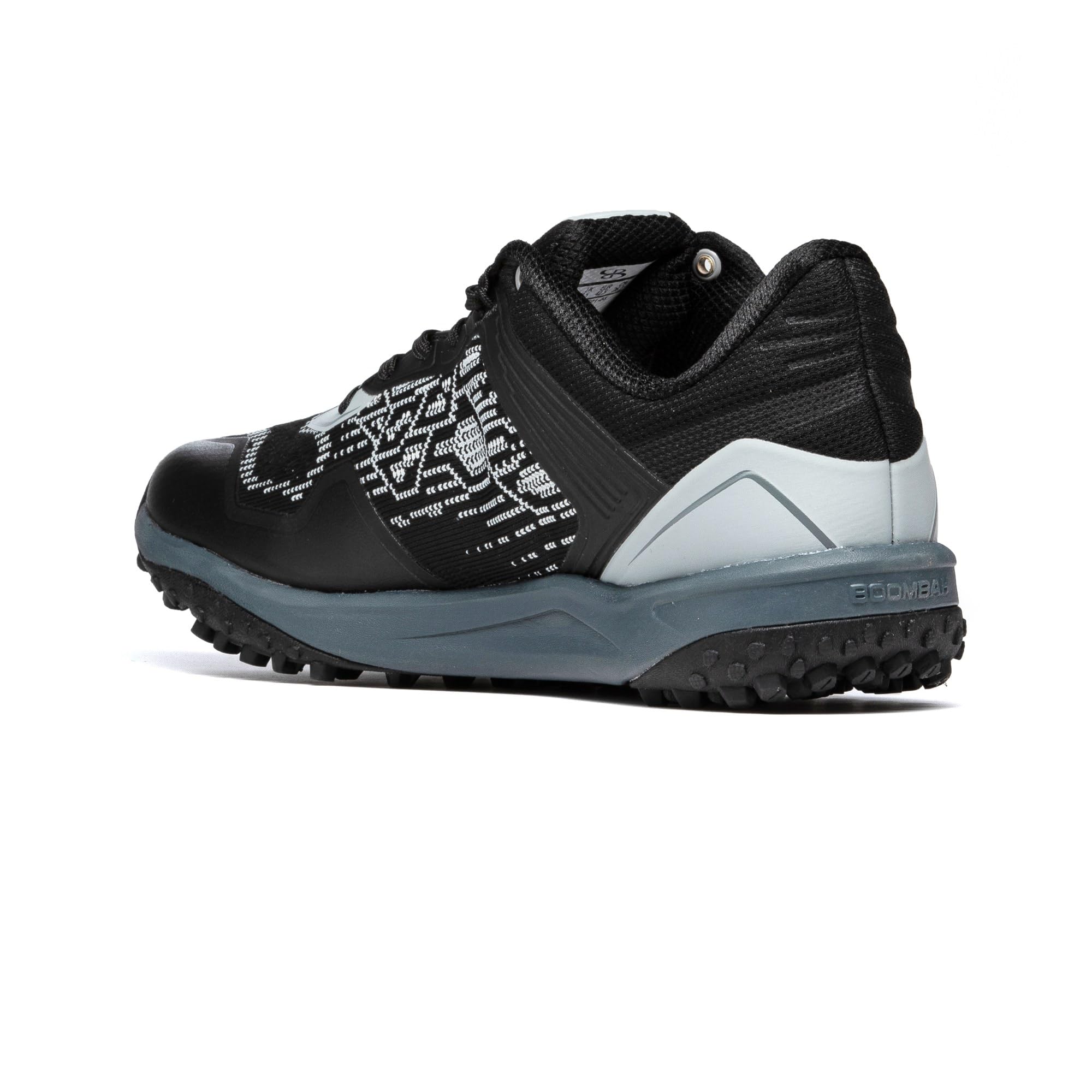 Boombah Viper Pureknit Men's Turf - Status - Black/Gray/Charcoal - Size 7.5