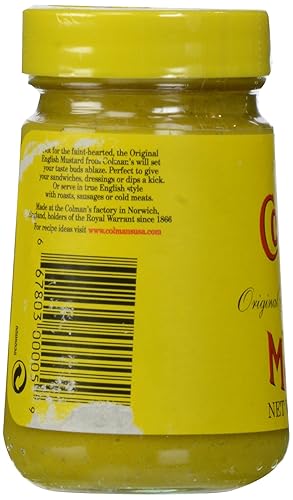 Miniatura 5 de Colmans Mostaza preparada en inglés original 353 onzas