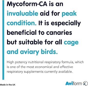Aviform MYCOFORM-CA | Cage and Aviary Respiratory | 250 milliter | Express Delivery Available