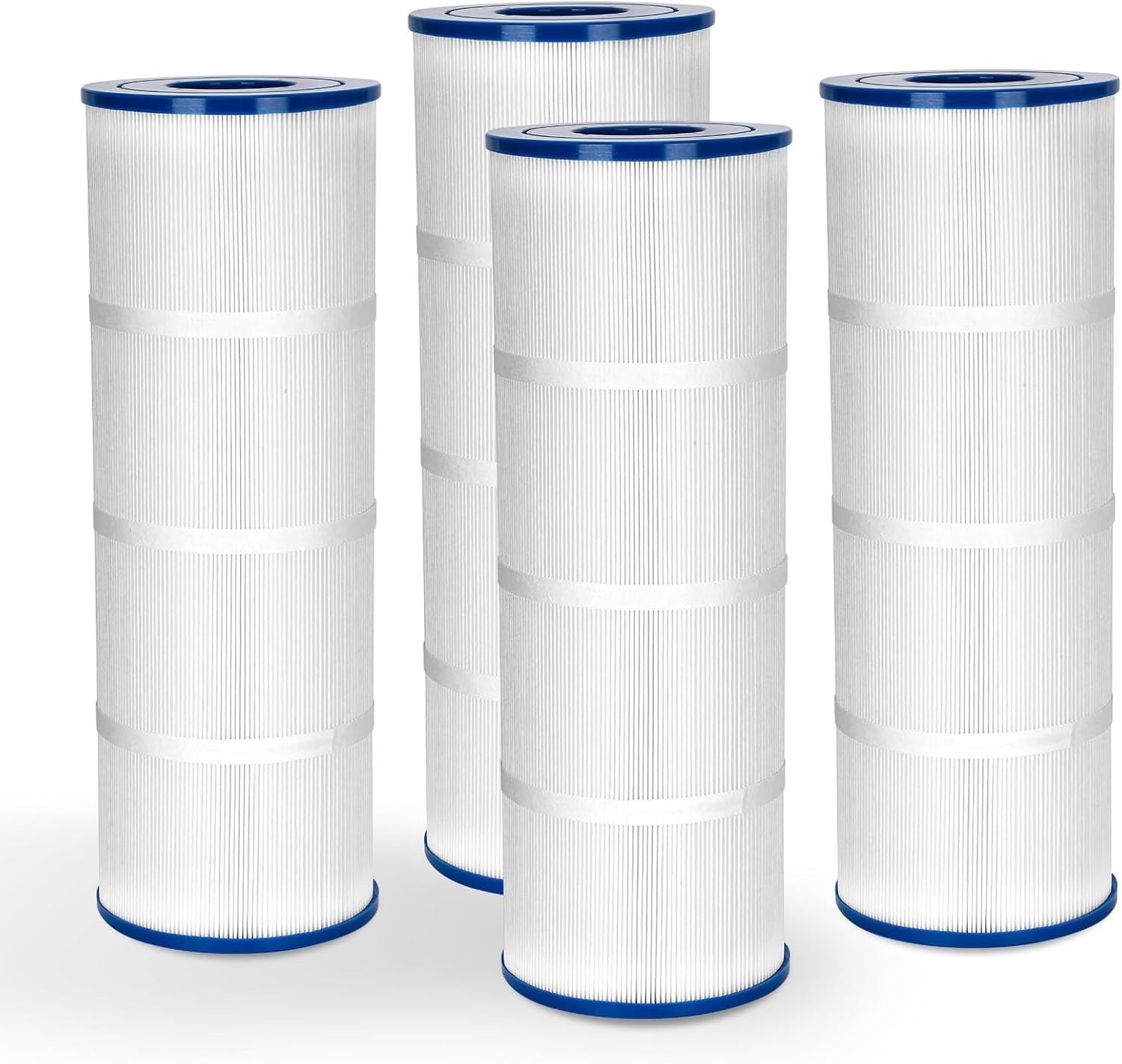 PCC80 Pool Filter Compatible with Pentair CCP320 Pleatco PCC80 Unicel C-7470,Clean & Clear Plus 320 PCC80 FC-1976 R173573 178580 817-0081,Filter-Area:80 sq.ft.4Pack