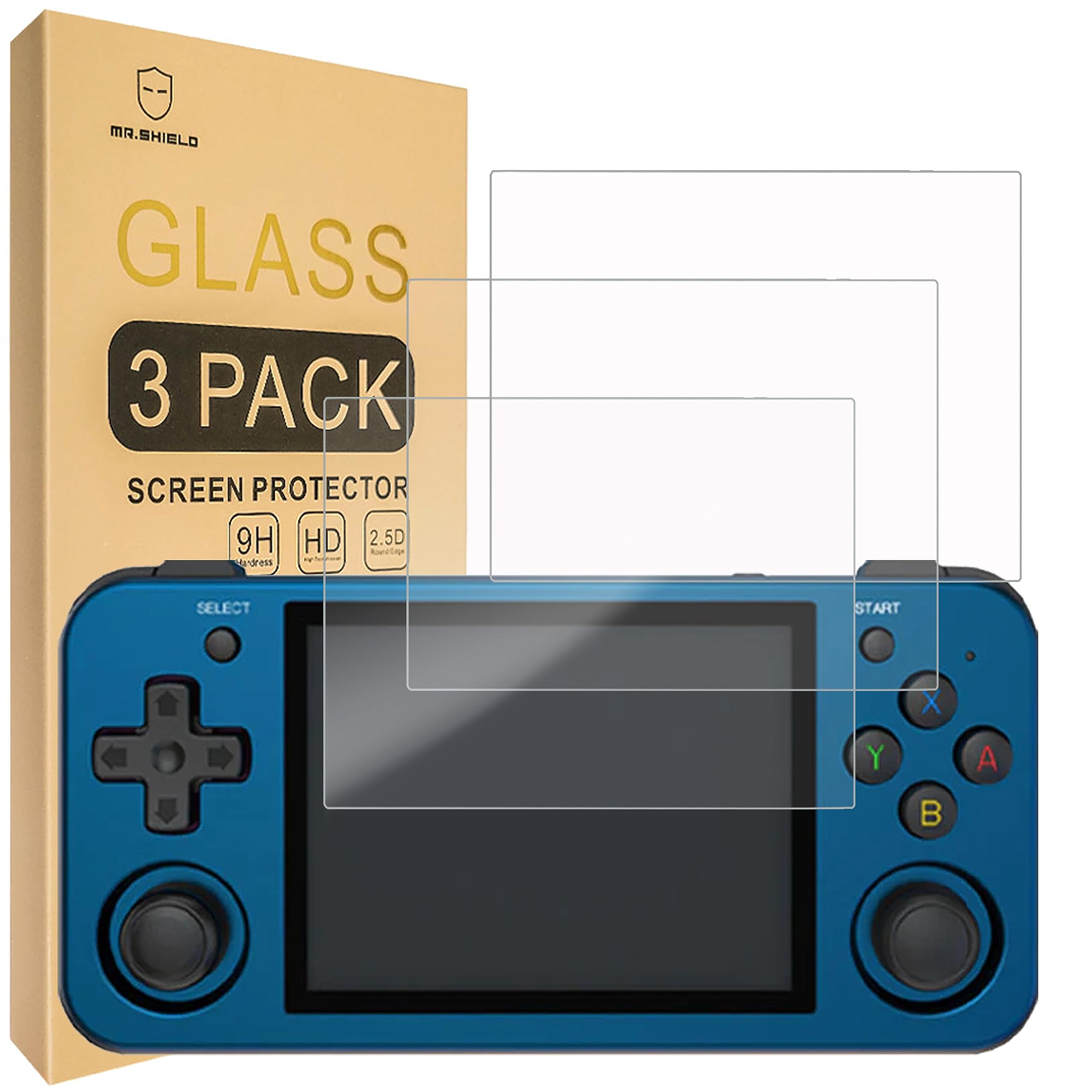 3 Pièces Verre Trempé Pour Anbernic RG35XX / RG35XX + Plus 3.5