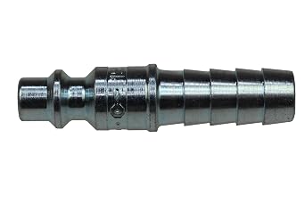 Coilhose Pneumatics 1508 1/4-Inch Body Size, Coilflow Industrial Interchange Connector, 3/8-Inch Hose Barb