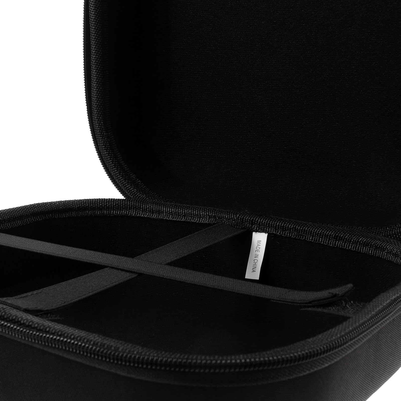 Bolsa de Almacenamiento Eva para Gafas VR Cremallera, Funda Portátil Negra para Viaje y Uso Diario, Estuche Rígido para Realidad Virtual