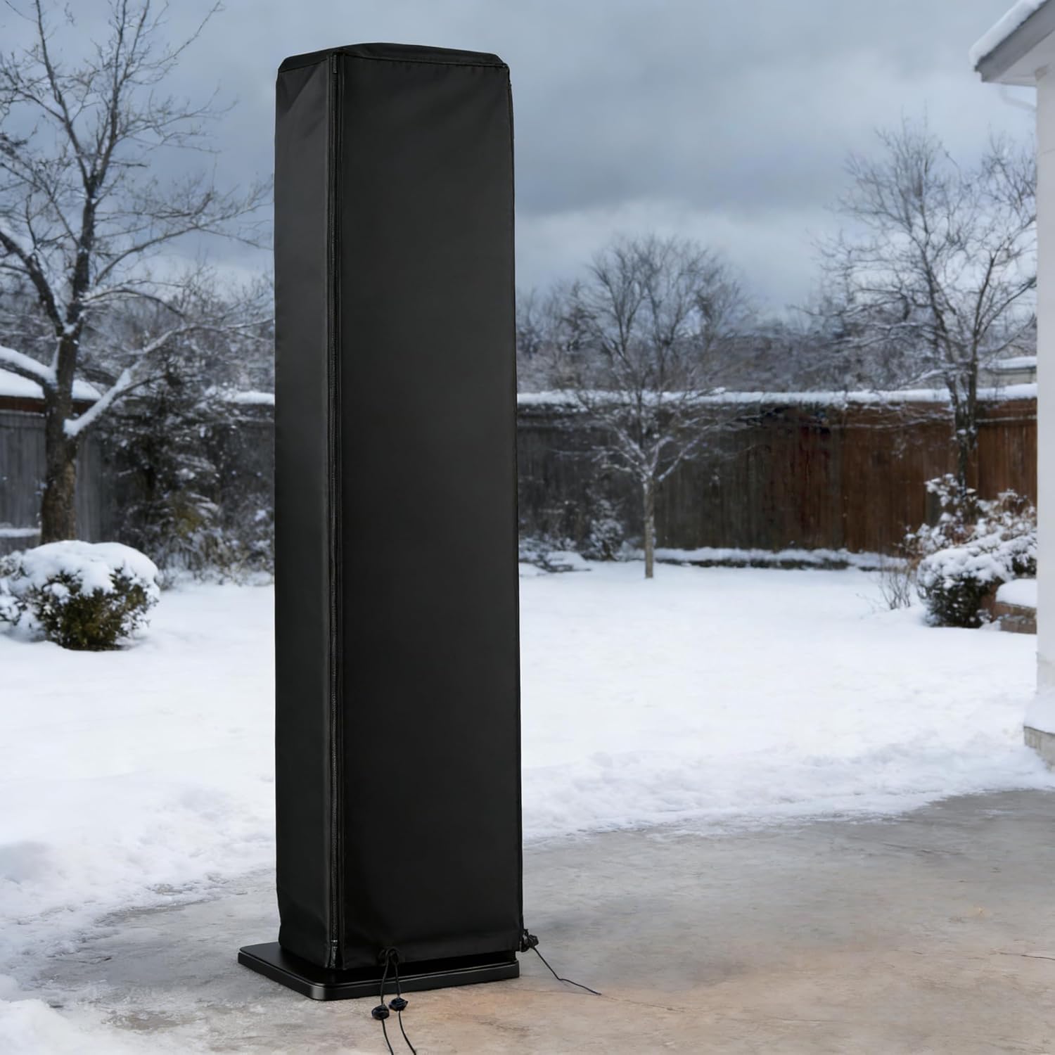 POMER Patio Heater Cover for Nfccra,Outdoor Electric Patio Heater 34 Inch,Waterproof Patio Heater Covers Dustproof