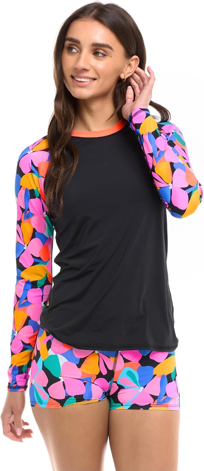EIDON Women's Parker Long Sleeve Rashguard