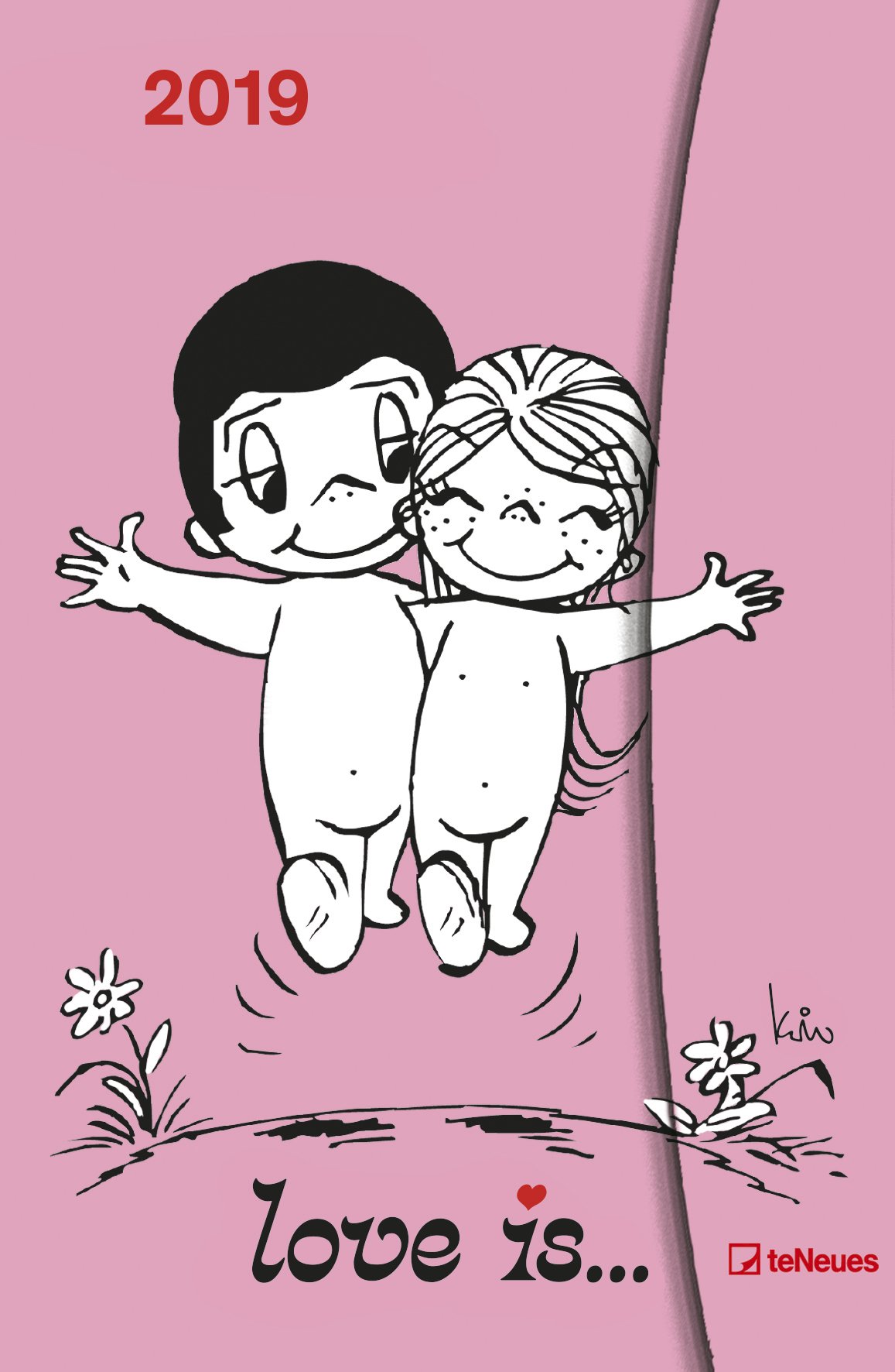 liebe ist... 2019 Magneto Diary klein: Wochenkalender