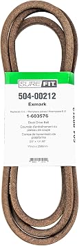 SureFit Deck Drive Belt Replacement for Exmark 1-603576 52" 60" Turf Tracer Turf Ranger Lawn Mowers 1/2" X 101.88"
