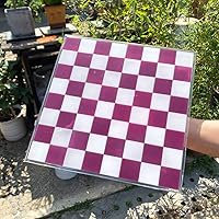 Vista 8 de RESINWORLD Chess Set - Large 12 Inch Checkers Board Mold & Full Size 3D Silicone Chess Piece Mold for Epoxy Resin