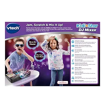 Amazon.com: VTech Kidi Star DJ Mixer : Toys & Games