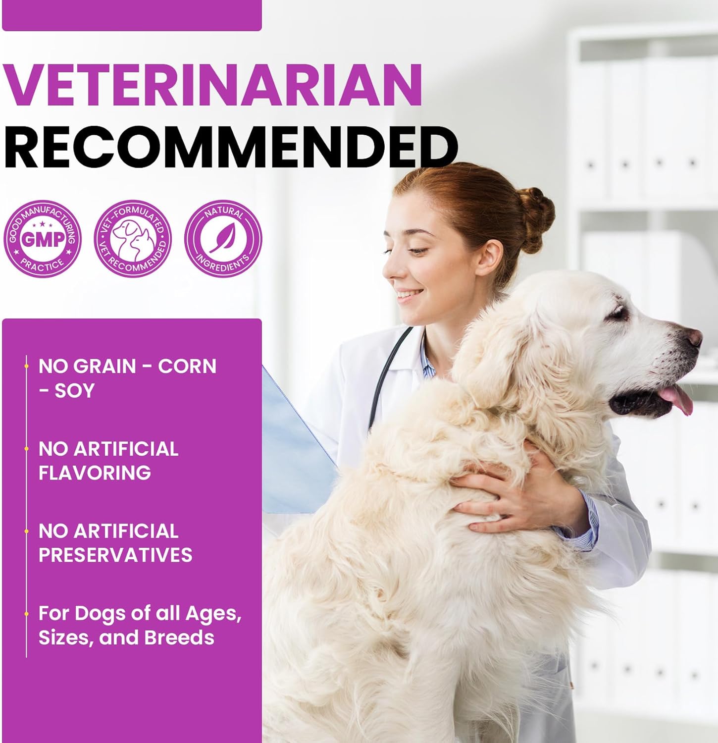Collagen Drops for Dogs – 4oz Liquid Support for Healthy Joints and Coat Condition