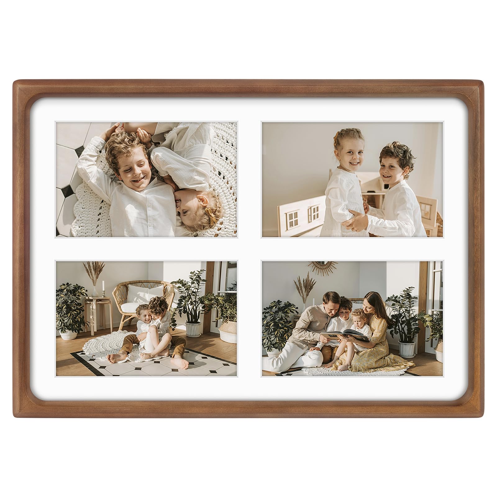 Golden State Art 4x6 Collage Picture Frame