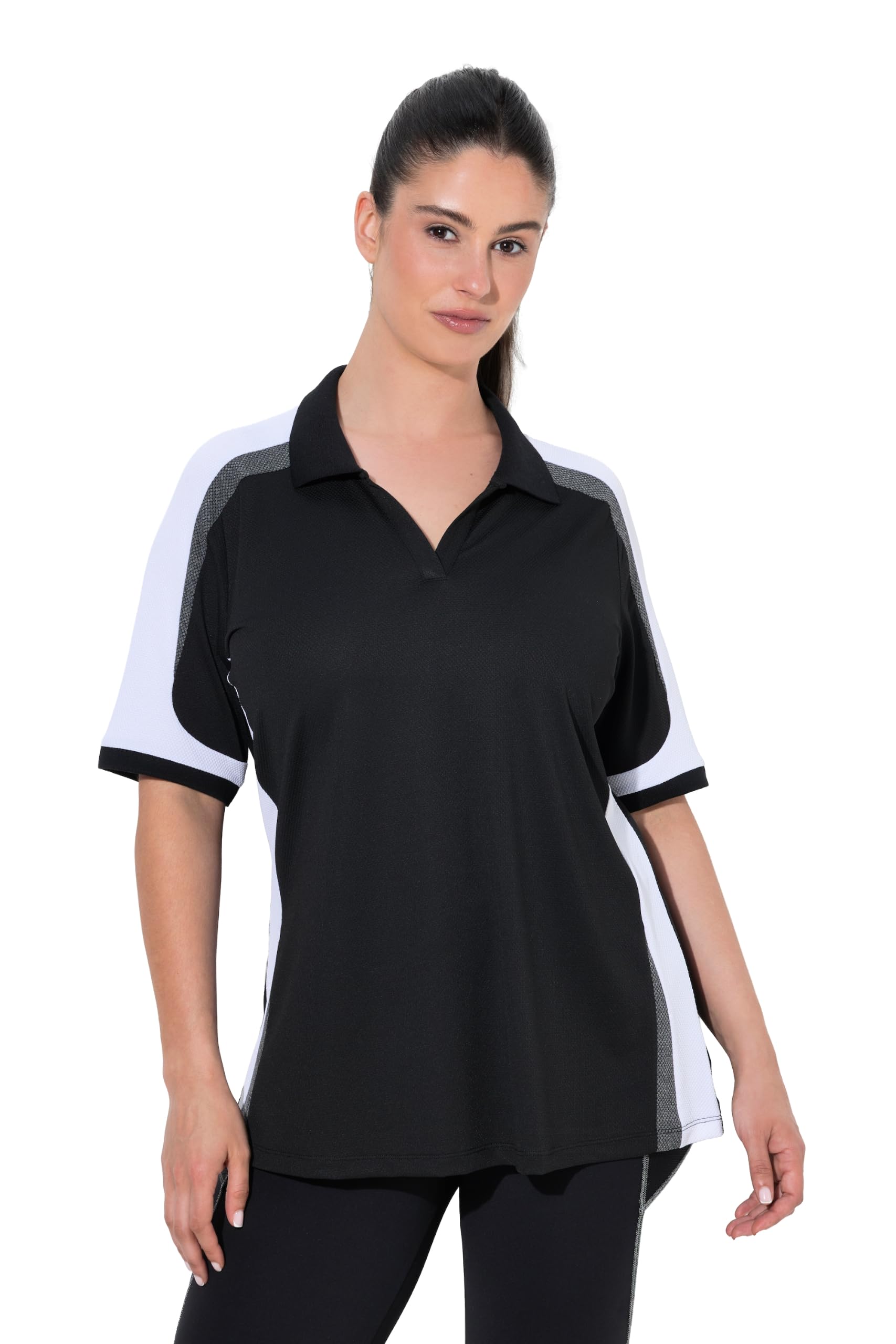 Ulla Popken Damen Poloshirt