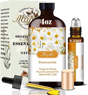 130ml Essential Oil for Aromatherapy Diffuser, Home Fragrance & Candle Making - Chamomile Scent-4.33 Fl Oz (Pack of 1)