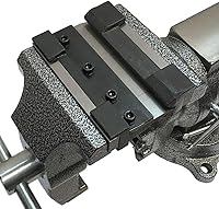 Vista 3 de Prolinemax Soporte de tornillo de banco de 5 "Prensa de freno Bender Accesorio Doblado 14 Calibre Acero Suave 1/8" Aluminio