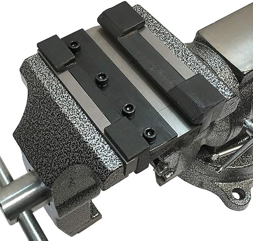 Miniatura 3 de Prolinemax Soporte de tornillo de banco de 5 "Prensa de freno Bender Accesorio Doblado 14 Calibre Acero Suave 18" Aluminio