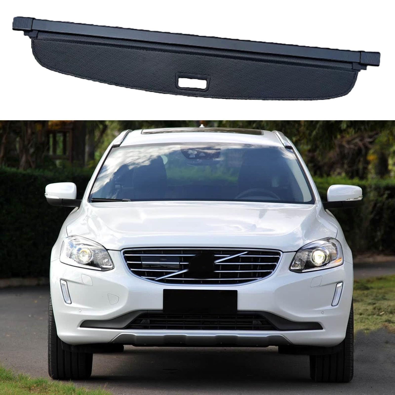 CAKERS Car privacy screen,Compatible with Volvo XC60 2010-2017,Auto Parts