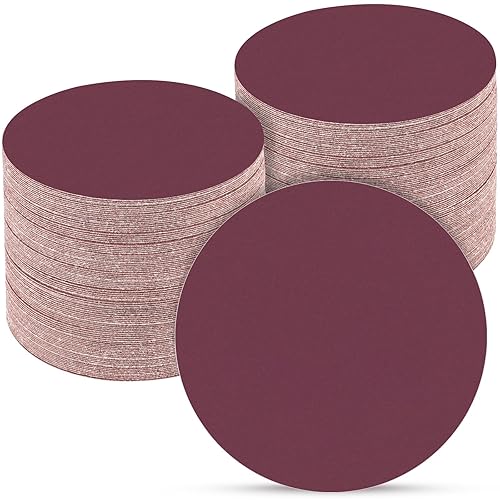 Miniatura 69 de 165 piezas, discos de lija de 5 pulgadas redondos, papel de lija de gancho y bucle para lijadora orbital aleatoria, grano 40 60 80 120 150 240 320