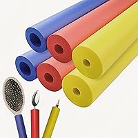 Vista 7 de Paquete de 12 tubos de agarre de espuma para utensilios, herramientas, bolígrafos, 3 tamaños, agarre cómodo para ancianos, discapacitados, artritis