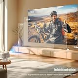 Magcubic Mini Projector 4K Supported, with 400 ANSI, Native 1080P, Android 14 OS, 180° Rotatabled, WiFi 6 & BT 5.2, Auto Keystone Correction, for Portable Home Cinema L018 - 7