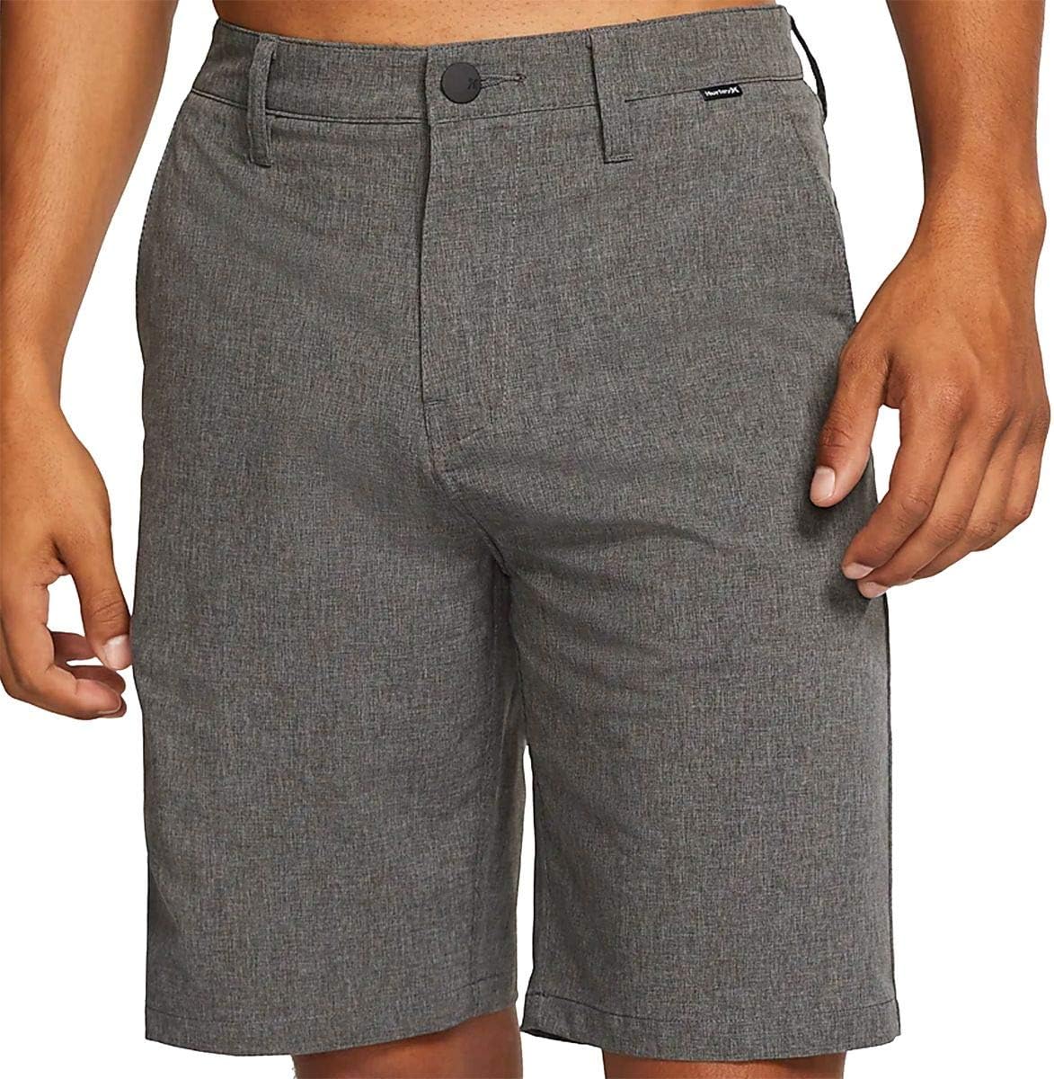 Hurley CK4535H03240IN 20" 4-Way Stretch Boardshorts Black Heather 40 9 Black Heather 40IN