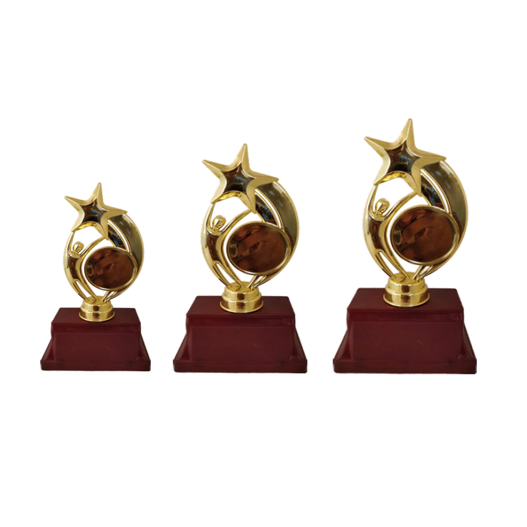 JUZ4U Mens Stars Combo 1st, 2nd, 3rd Trophies for Winners appreciations Events Awards Teachers Students Offices (B08RCW1TTK) Amazon Price History, Amazon Price Tracker