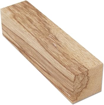 EZSMITH - Black Limba Wood - Handle Blocks - Natural - 6.0 x 1.5 x 1.5 Inches - Natural - Premium Quality