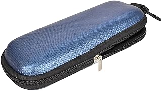 DecorDwell Brillenetui,Halbhart Brillen Case,Sonnenbrillen Etui,Tragbare Brillen Organizer,Brillenetui für Schutzbrille, m...