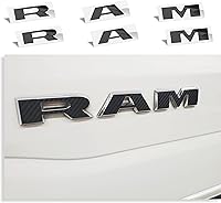 Vista 22 de Reflective Concepts 2019-2026 Adhesivos de calcomanías para emblemas de puerta RAM - (Color: Bandera Americana)