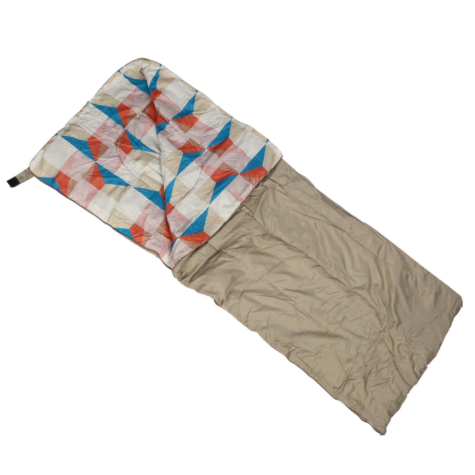 Natudeco Camping-Schlafsack, Erwachsenenschlafsack, Leichter Schlafsack, Wanderschlafsack, Faltbar, Sommer-dünner Schlafsack, Farbblockierender Schlafsack Sport & Freizeit