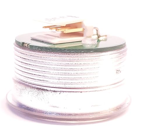 Miniatura 6 de Otis AAA23500AK32 - Interruptor de botón para elevador, acero inoxidable con espejo, no iluminador, anillo transparente, 24 V, AAAAK32