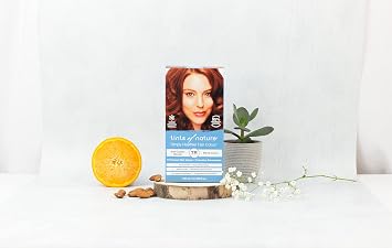 Tints of Nature 7R Soft Copper Blonde Permanent Hair Dye, Vegan 4.4 fl oz