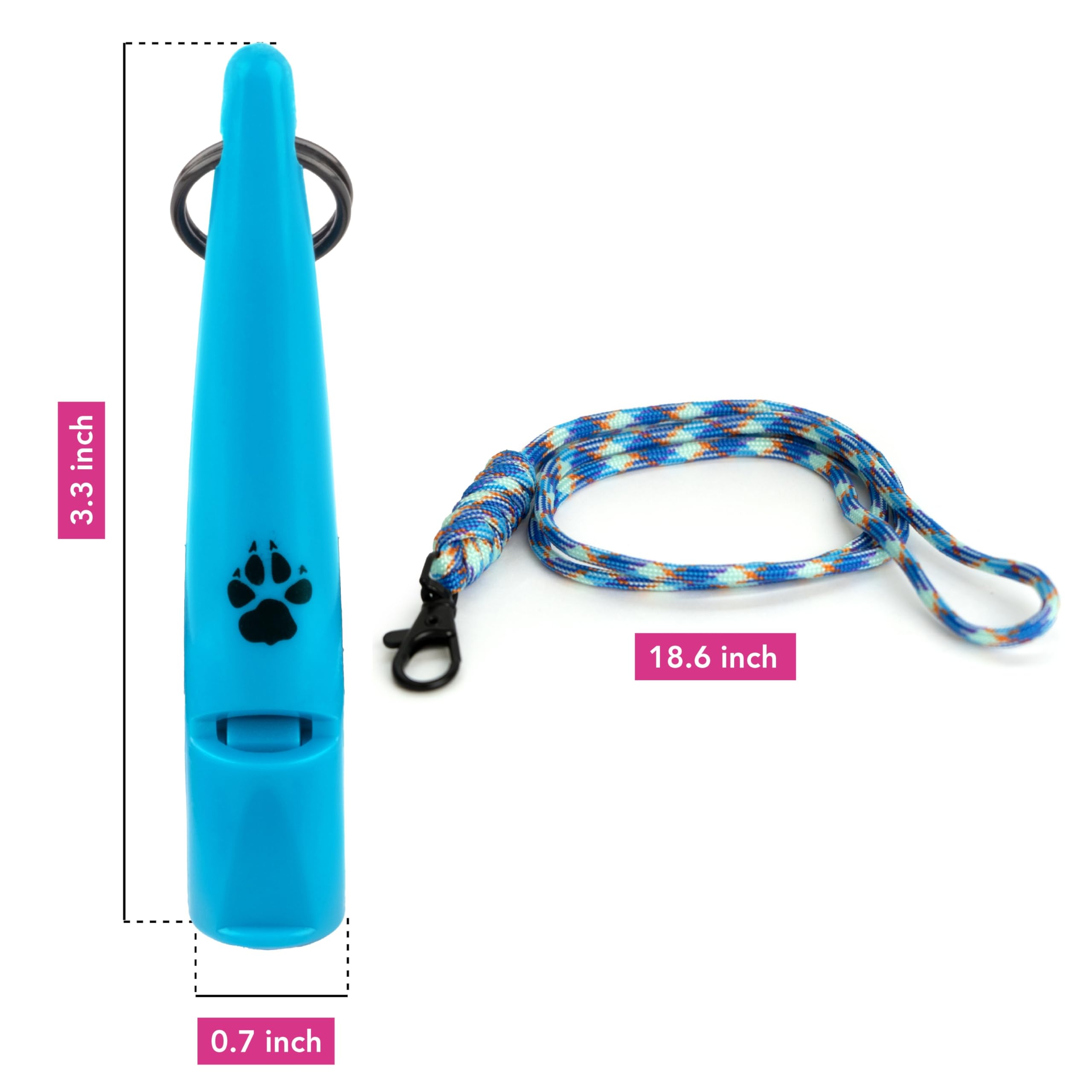 TDL Gun Dog Training Whistle with Lanyard, Dog Whistle with Loud, Solid Tone & Far Reaching Sound - Image 4
