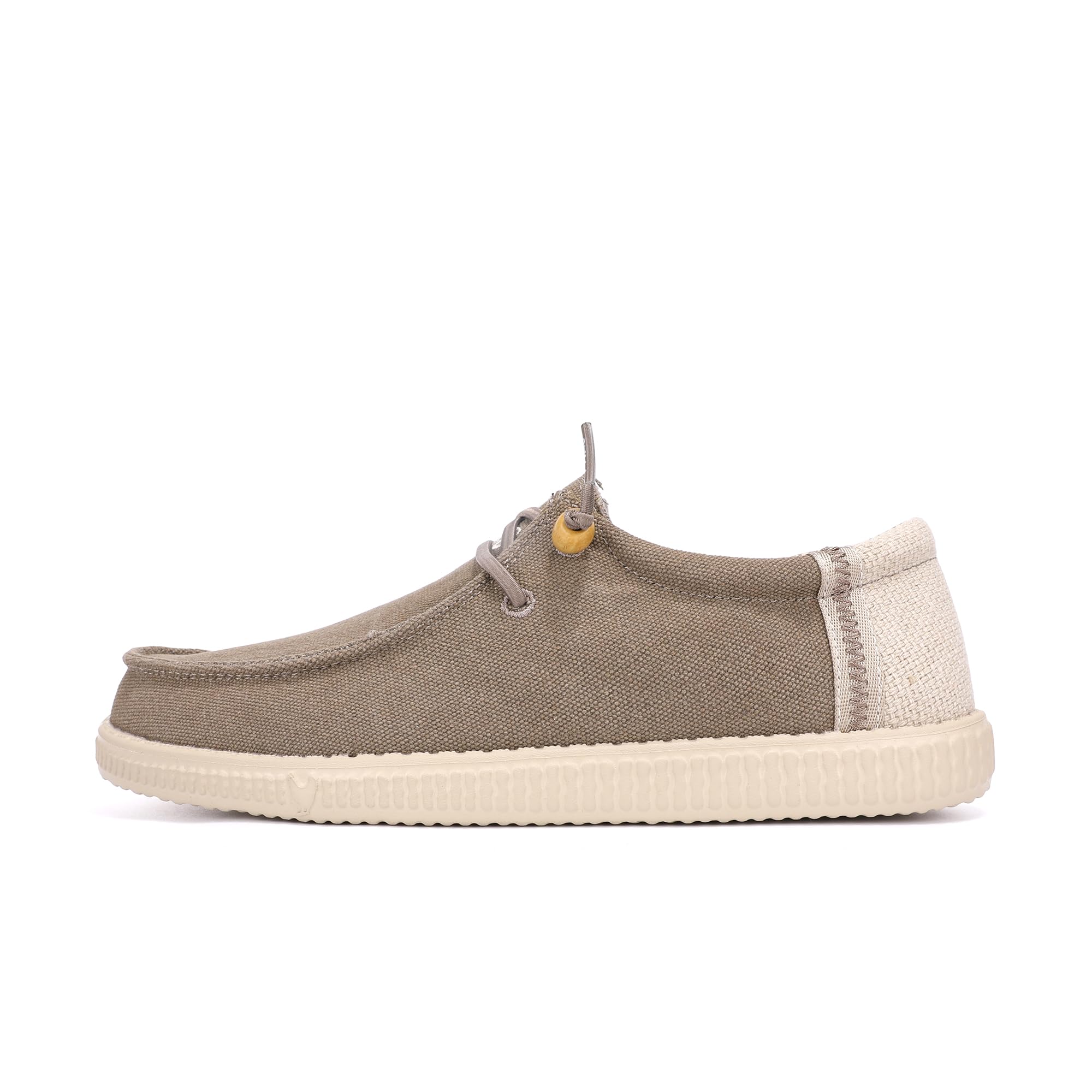 PITAS WP150 Ryan Mocasines de Hombre Náuticos Casual Zapatillas de Tela sin Cordones