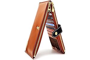Premium Leather Phone Card Holder Wallet