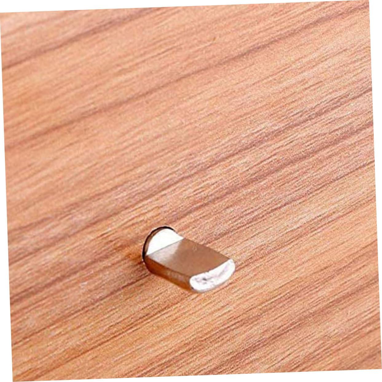 150pcs Shelf Supports Spoon-Shaped Fixing Pegs Cabinet Shelf Organizers Easy Install for Home Office