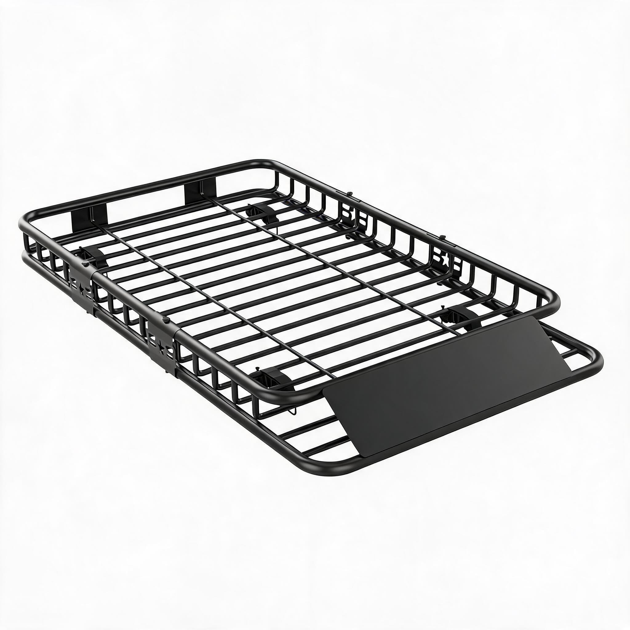 GarveeTech Universal Dachgepäckträger Auto, aus Stahl, 162.6x99.1x15.2 cm